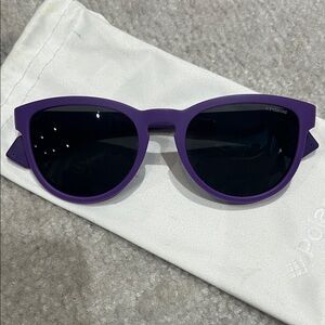 Polaroid Kids Sunglasses in Vibrant Purple